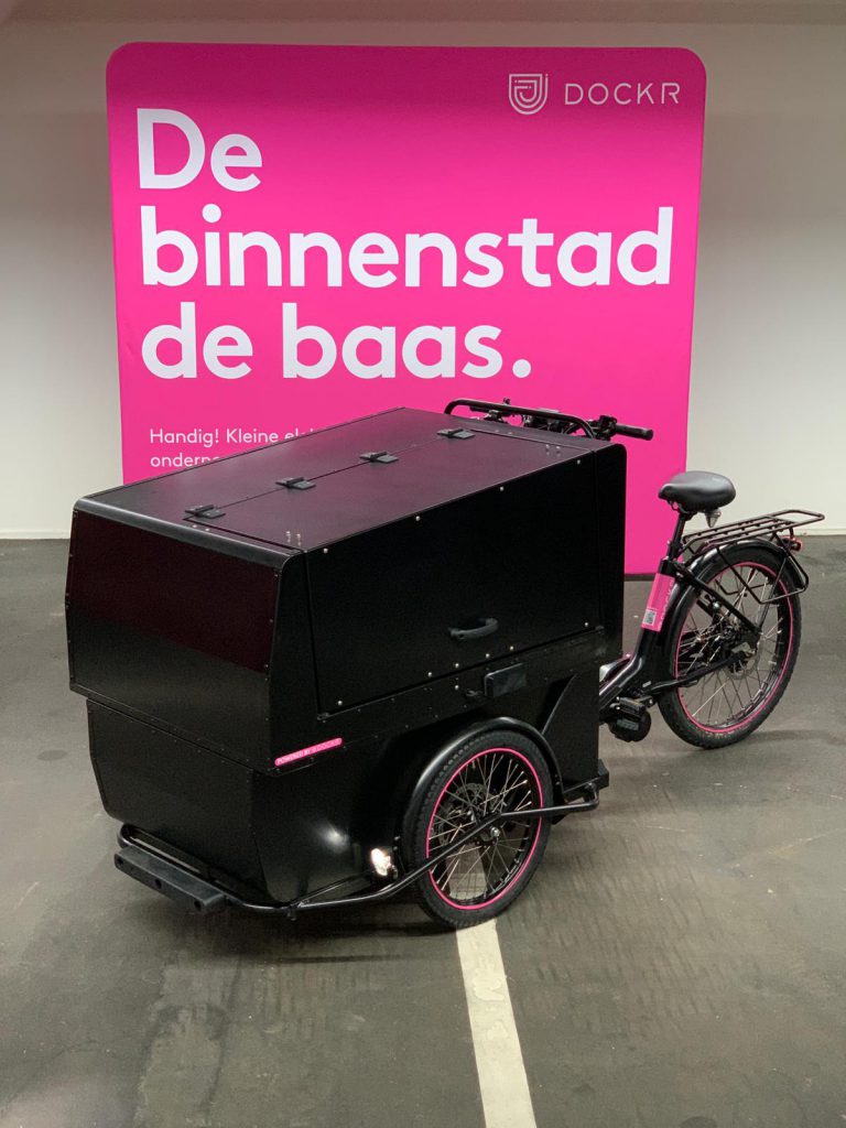 De binnenstad de baas met DOCKR Cargo Cycling Centurion of Cargo Cycling Convy